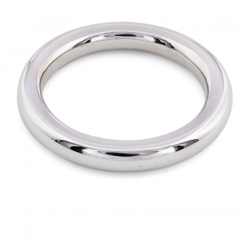 18ct White Gold Wedding Ring Size K